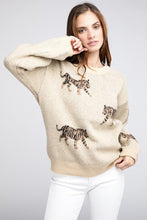 Load image into Gallery viewer, Tiger Pattern Sweater