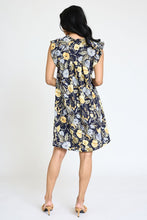 Load image into Gallery viewer, Spring Ruffle Hem Shift Dress