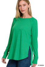 Load image into Gallery viewer, Melage Baby Waffle Long Sleeve Top