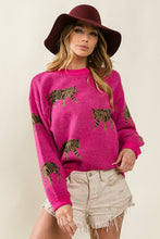 Load image into Gallery viewer, Tiger Pattern Sweater