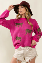 Load image into Gallery viewer, Tiger Pattern Sweater