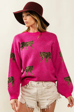 Load image into Gallery viewer, Tiger Pattern Sweater