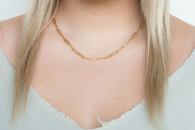 Load image into Gallery viewer, Luxe Gold Paperclip Chain - 18in
