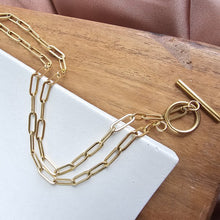 Load image into Gallery viewer, Luxe Paperclip Chain 20in