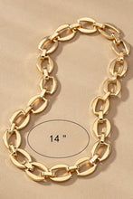 Load image into Gallery viewer, Wow! Brass chunky chain necklace