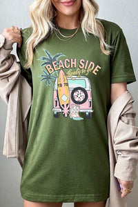 Beach Side Ready To Go Graphic T Shirts