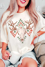 Load image into Gallery viewer, AZTEC LONGHORN CHRISTMAS Graphic Tee