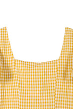 Load image into Gallery viewer, SS back strap dress - gingham