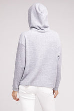 Load image into Gallery viewer, Hooded Brushed Melange Hacci Sweater